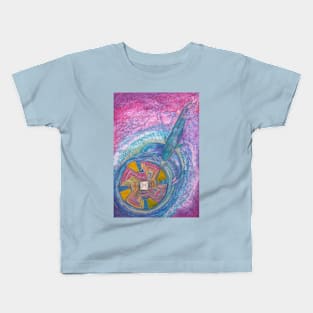 Maya Glyph Etznab Kids T-Shirt